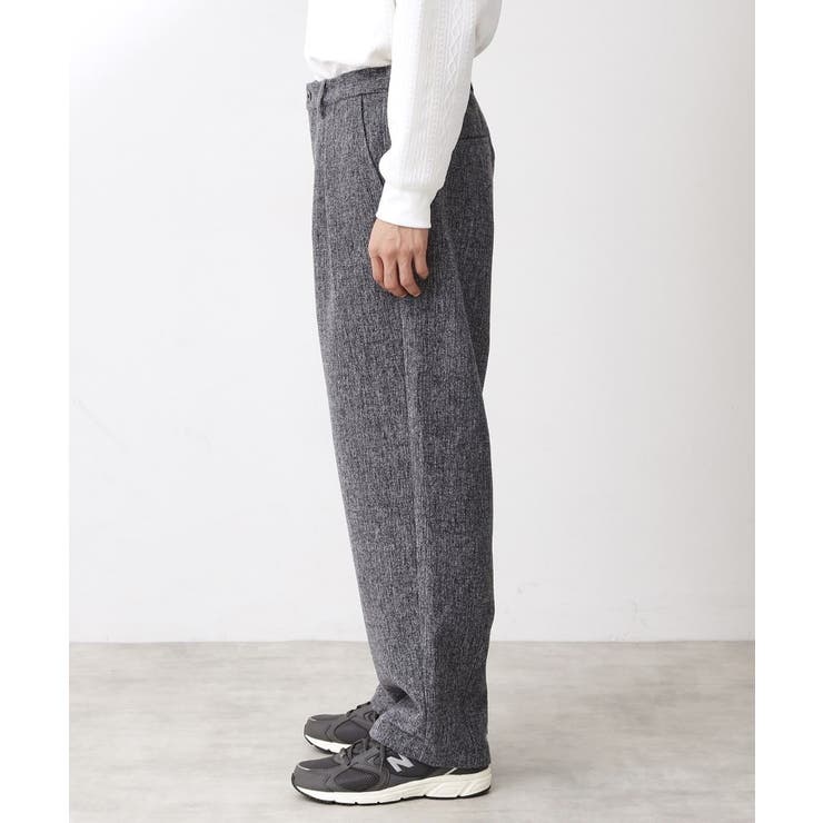 ツイードワイドパンツ 【洗濯機OK／セットアップ可】 | THE SHOP TK | 詳細画像15 