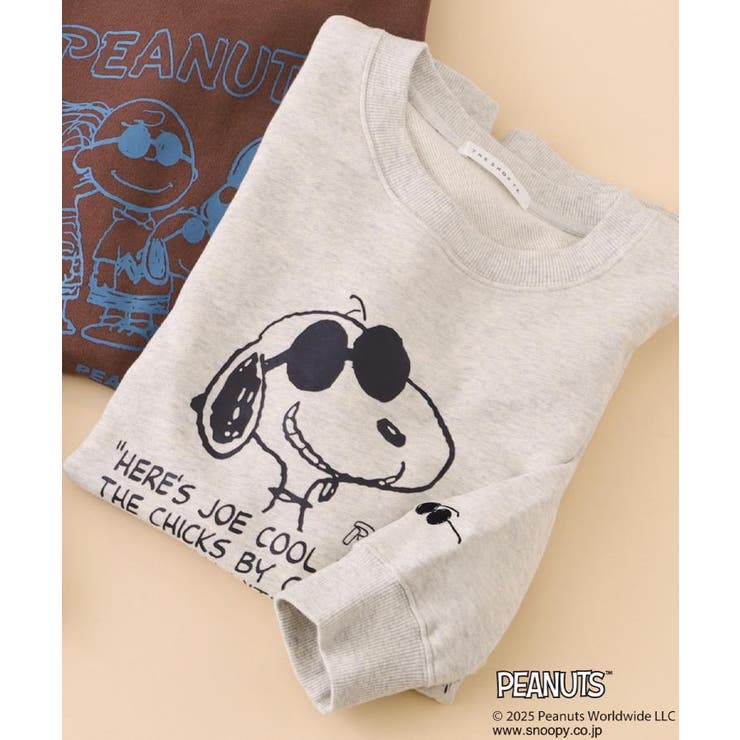 アイボリー(004) | PEANUTS／ピーナッツ スヌーピープリントスウェット 【親子リンク】 | THE SHOP TK