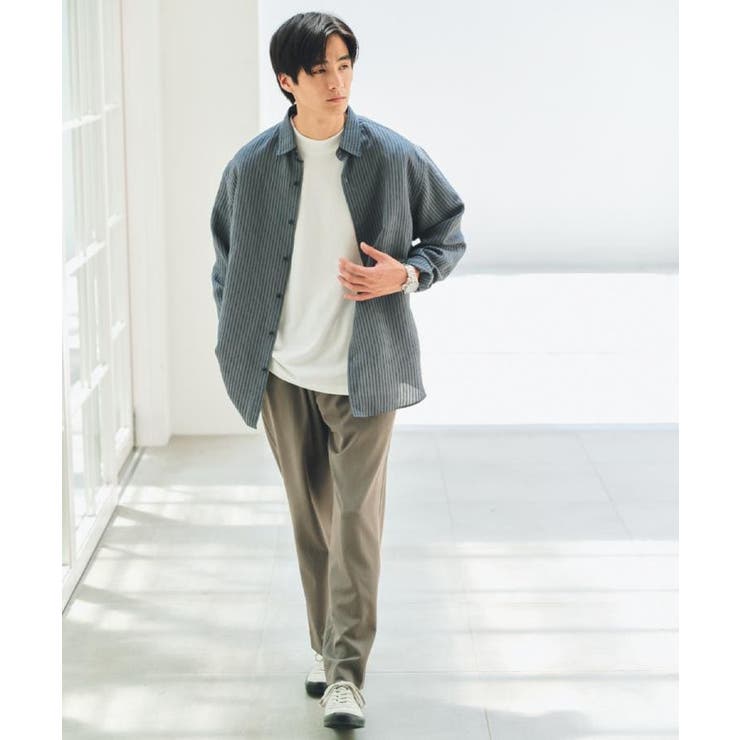 チェック＆ストライプアソート長袖シャツ【洗濯機OK】 | THE SHOP TK | 詳細画像12 