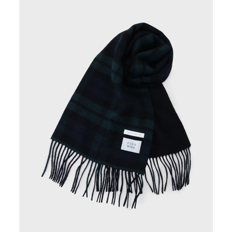 グリーン(024) | ウールリバーシブルマフラー | THE SHOP TK