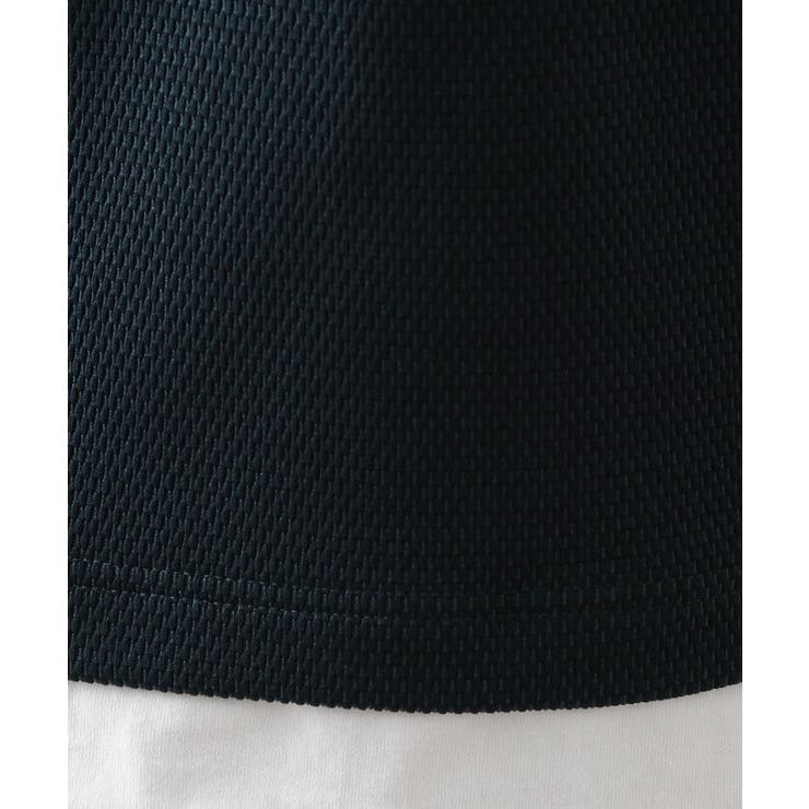 【一枚でコーディネートが完成！】レイヤード風キーネック長袖Tシャツ 洗濯機OK | THE SHOP TK | 詳細画像4 