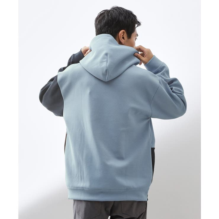 【一枚で着映える】ポンチブロッキングパーカ 洗濯機OK | THE SHOP TK | 詳細画像6 