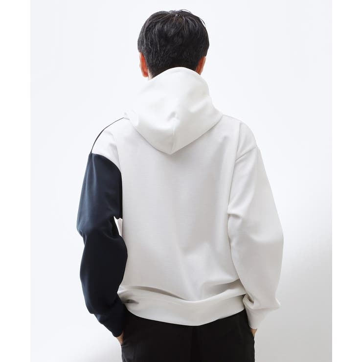 【一枚で着映える】ポンチブロッキングパーカ 洗濯機OK | THE SHOP TK | 詳細画像10 