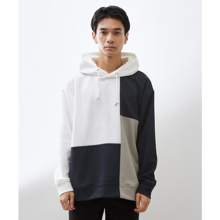 【一枚で着映える】ポンチブロッキングパーカ 洗濯機OK | THE SHOP TK | 詳細画像13 