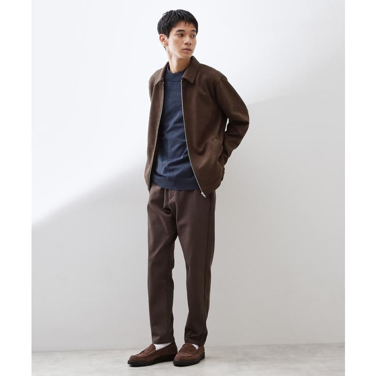 フェイクスエードジップブルゾン【手洗いOK】 | THE SHOP TK | 詳細画像10 