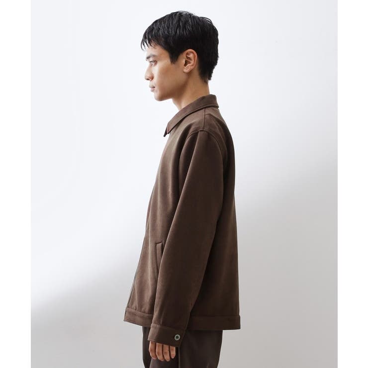 フェイクスエードジップブルゾン【手洗いOK】 | THE SHOP TK | 詳細画像13 