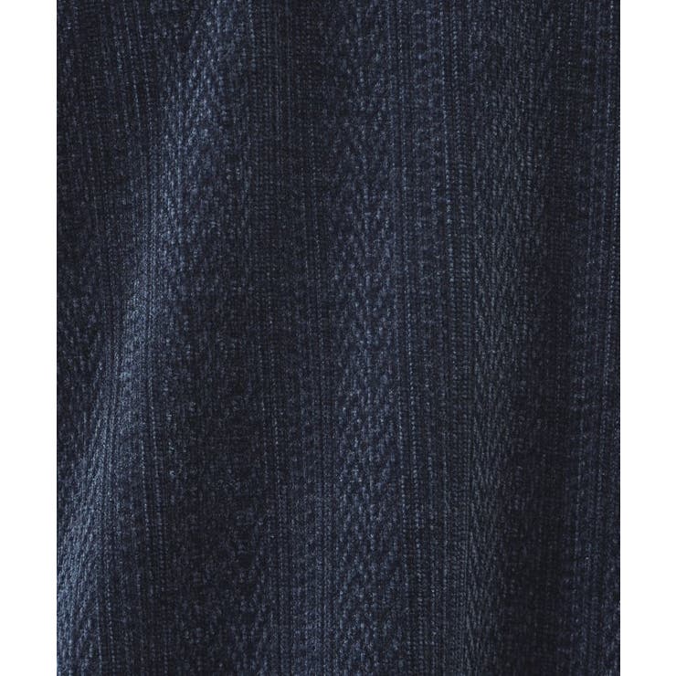 【心地良い、滑らかさ】レイヤード風ケーブル ニットソー 【洗濯機OK】 | THE SHOP TK | 詳細画像20 