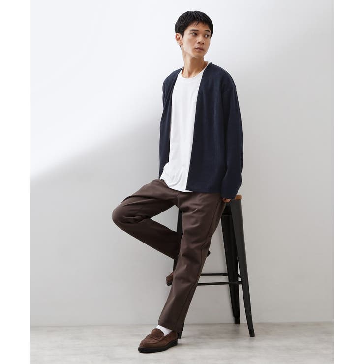 モールニットカーディガン＋長袖Tシャツ 洗濯機OK 吸水速乾 | THE SHOP TK | 詳細画像14 