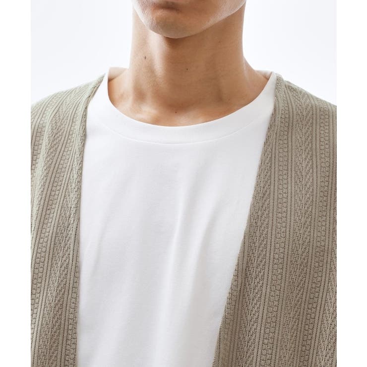 モールニットカーディガン＋長袖Tシャツ 洗濯機OK 吸水速乾 | THE SHOP TK | 詳細画像23 