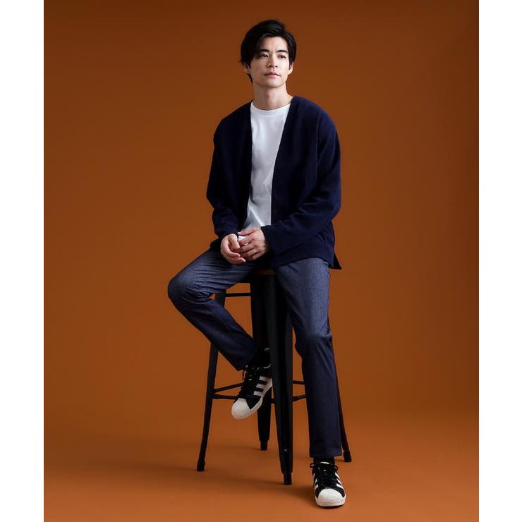 モールニットカーディガン＋長袖Tシャツ 洗濯機OK 吸水速乾 | THE SHOP TK | 詳細画像2 