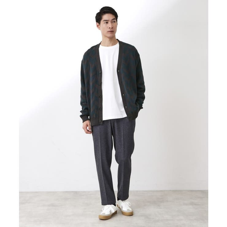 ヘリンボンニットカーディガン | THE SHOP TK | 詳細画像3 