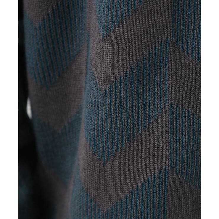 ヘリンボンニットカーディガン | THE SHOP TK | 詳細画像4 