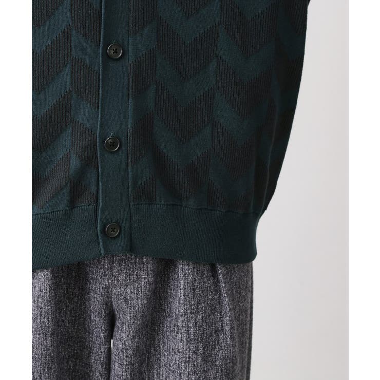 ヘリンボンニットカーディガン | THE SHOP TK | 詳細画像18 