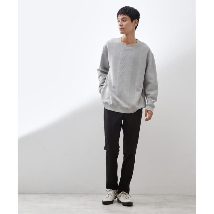 ふくれジャカードスウェット 洗濯機OK 6色展開 | THE SHOP TK | 詳細画像20 