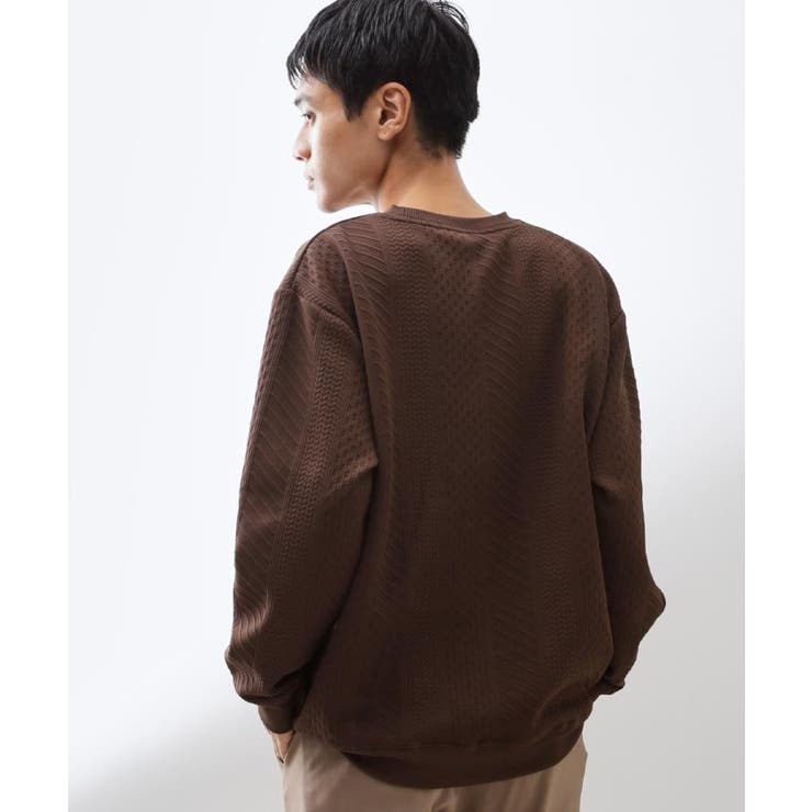 ふくれジャカードスウェット 洗濯機OK 6色展開 | THE SHOP TK | 詳細画像29 