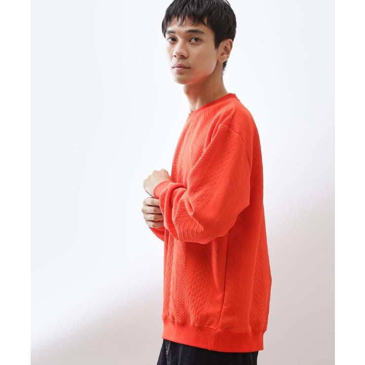 ふくれジャカードスウェット 洗濯機OK 6色展開 | THE SHOP TK | 詳細画像32 