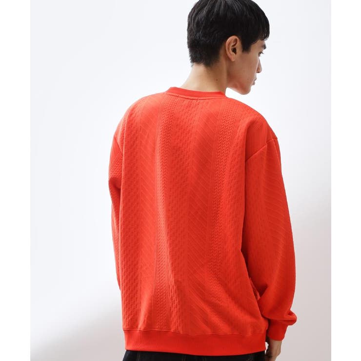 ふくれジャカードスウェット 洗濯機OK 6色展開 | THE SHOP TK | 詳細画像33 