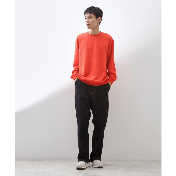 ふくれジャカードスウェット 洗濯機OK 6色展開 | THE SHOP TK | 詳細画像34 