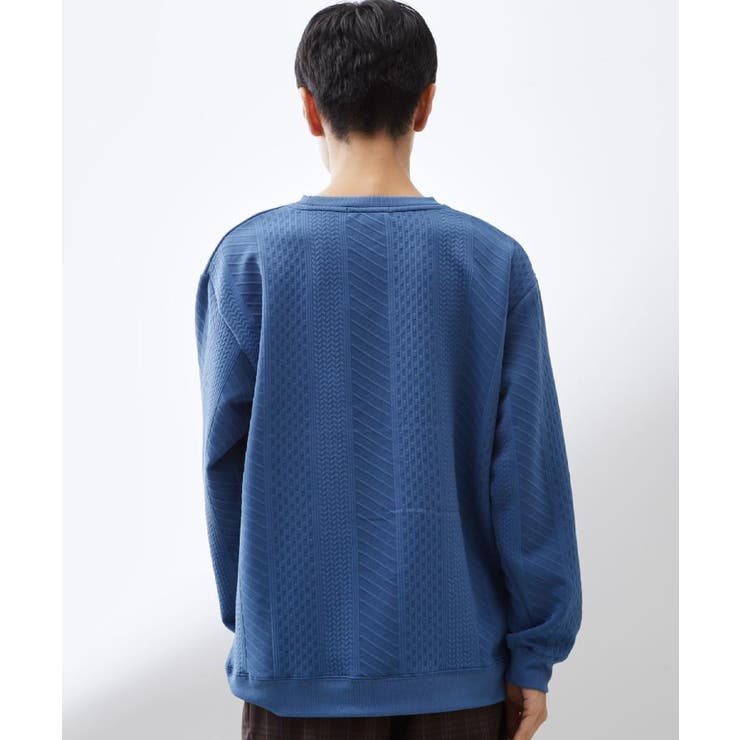 ふくれジャカードスウェット 洗濯機OK 6色展開 | THE SHOP TK | 詳細画像37 