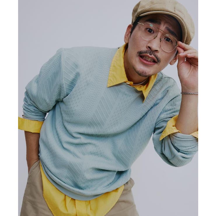 ふくれジャカードスウェット 洗濯機OK 6色展開 | THE SHOP TK | 詳細画像4 