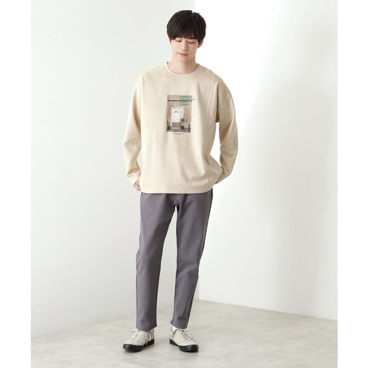 スエード フォトプリントスウェット 【洗濯機OK】 | THE SHOP TK | 詳細画像3 