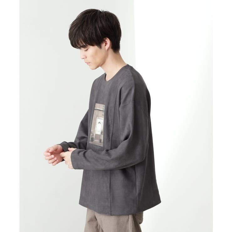 スエード フォトプリントスウェット 【洗濯機OK】 | THE SHOP TK | 詳細画像5 