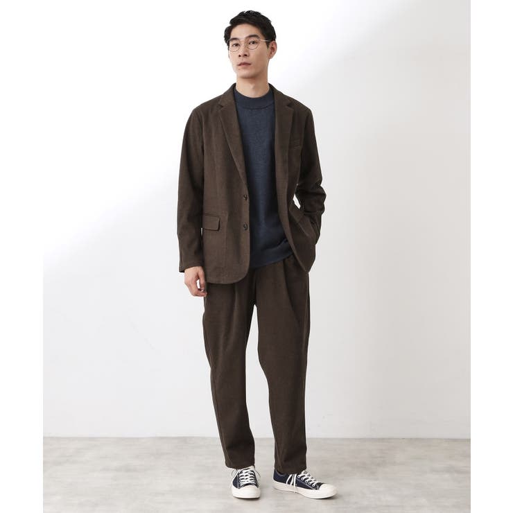 ホームスパンジャージジャケット【セットアップ可/洗濯機OK】 | THE SHOP TK | 詳細画像10 