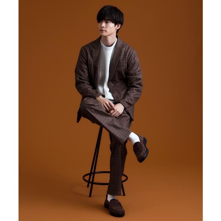 ホームスパンジャージジャケット【セットアップ可/洗濯機OK】 | THE SHOP TK | 詳細画像4 