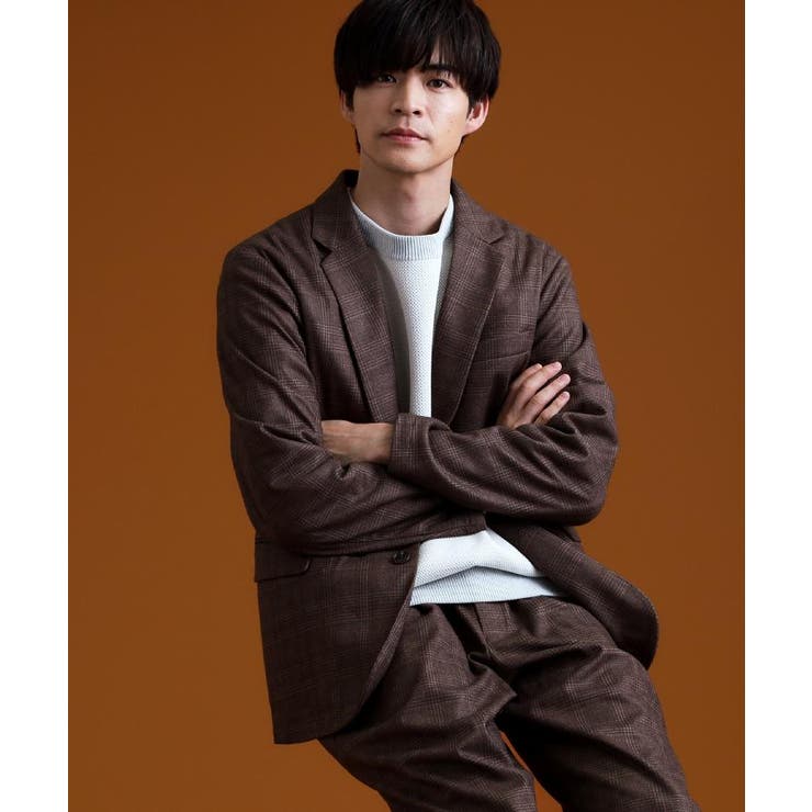 ホームスパンジャージジャケット【セットアップ可/洗濯機OK】 | THE SHOP TK | 詳細画像1 