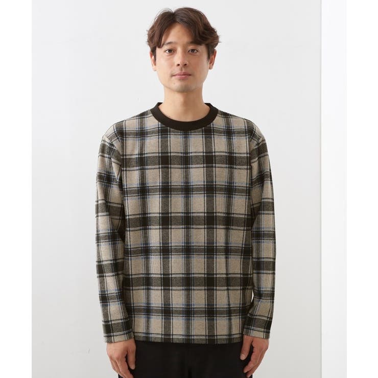 チェックジャカードプルオーバー | THE SHOP TK | 詳細画像13 