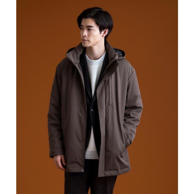 【3WAY】中綿ライナー付カルゼコート 洗濯機OK/ON・OFF対応 | THE SHOP TK | 詳細画像12 