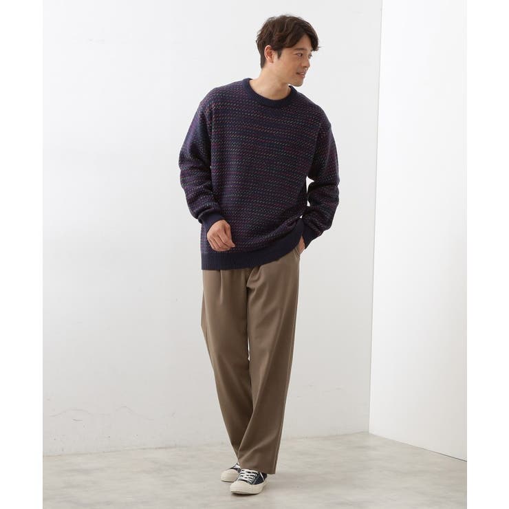 バーズアイグラデーションニット 洗濯機OK／ユニセックスでおすすめ！ | THE SHOP TK | 詳細画像21 