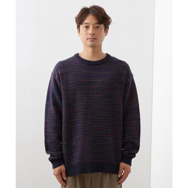 バーズアイグラデーションニット 洗濯機OK／ユニセックスでおすすめ！ | THE SHOP TK | 詳細画像23 