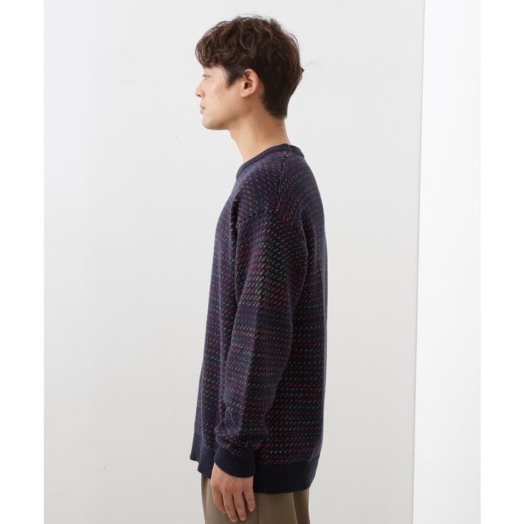 バーズアイグラデーションニット 洗濯機OK／ユニセックスでおすすめ！ | THE SHOP TK | 詳細画像24 