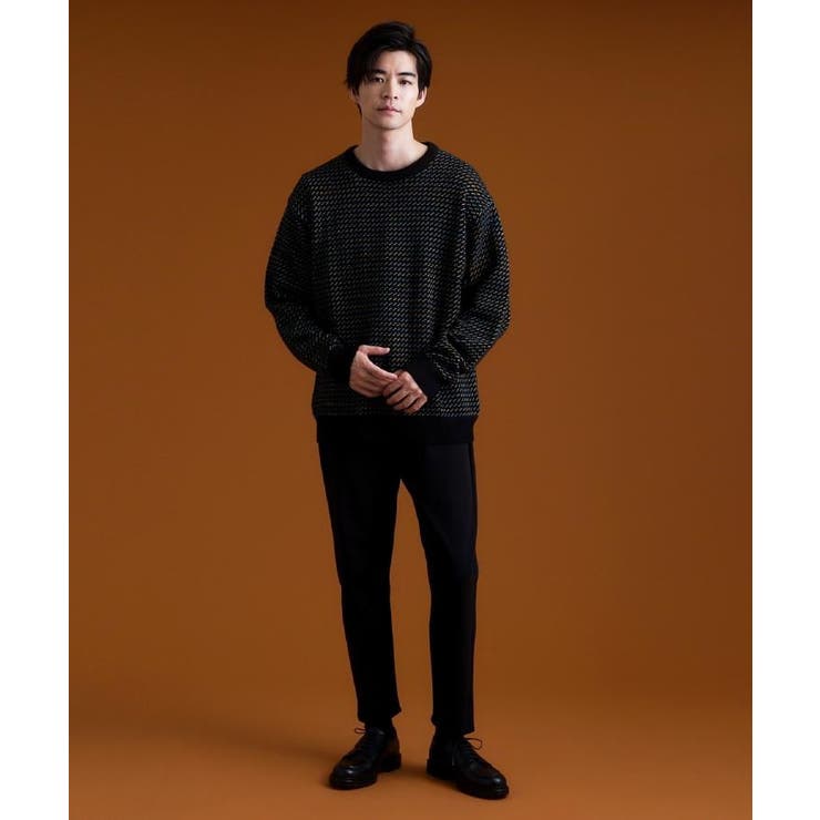 バーズアイグラデーションニット 洗濯機OK／ユニセックスでおすすめ！ | THE SHOP TK | 詳細画像4 