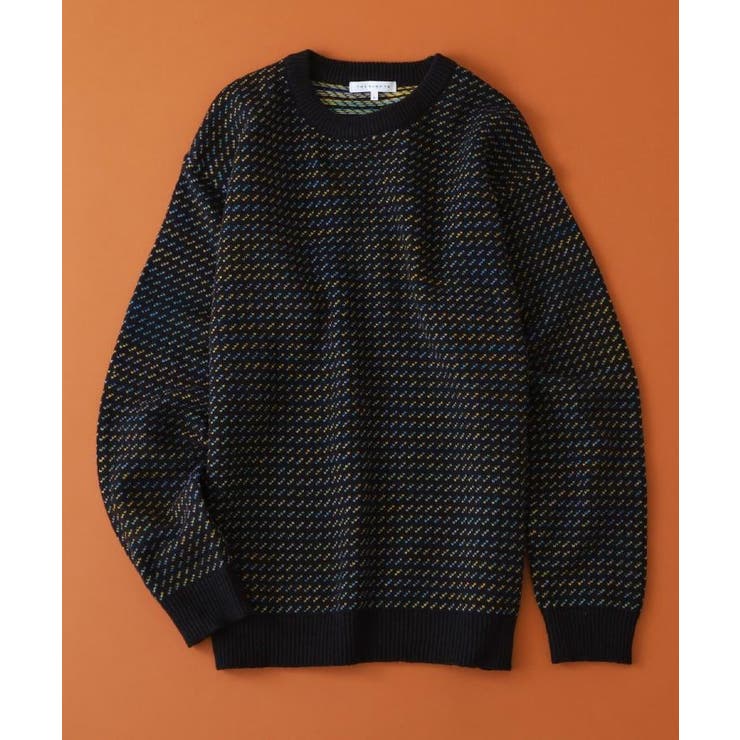 バーズアイグラデーションニット 洗濯機OK／ユニセックスでおすすめ！ | THE SHOP TK | 詳細画像6 