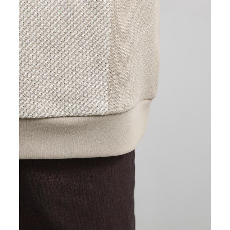 【大人の休日スタイルにはこれ！】フロントチェック柄ニットパーカ 洗濯機OK | THE SHOP TK | 詳細画像18 