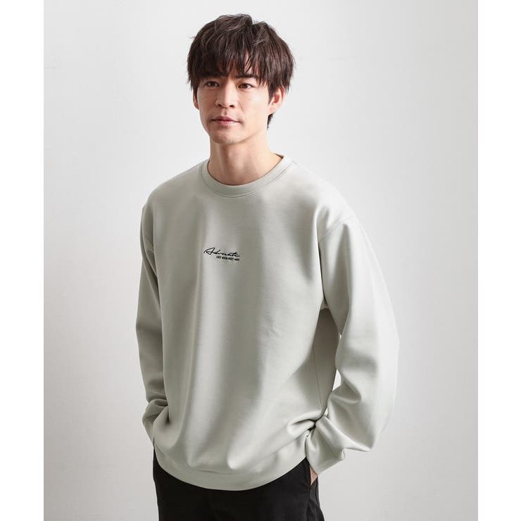 ライトグレー(011) | 【クリーンで大人っぽい】ロゴスウェット 洗濯機OK | THE SHOP TK