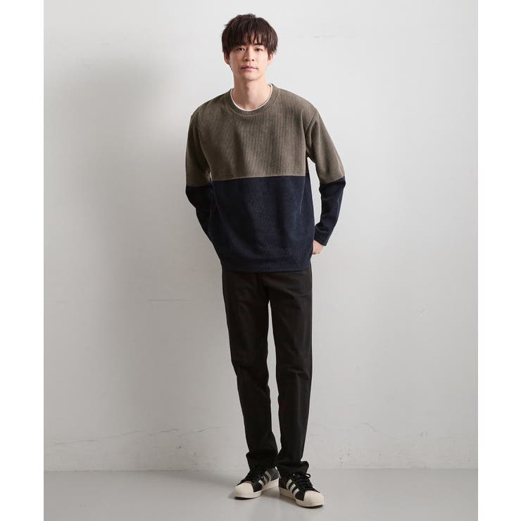 バイカラー モール風長袖Tシャツ | THE SHOP TK | 詳細画像11 