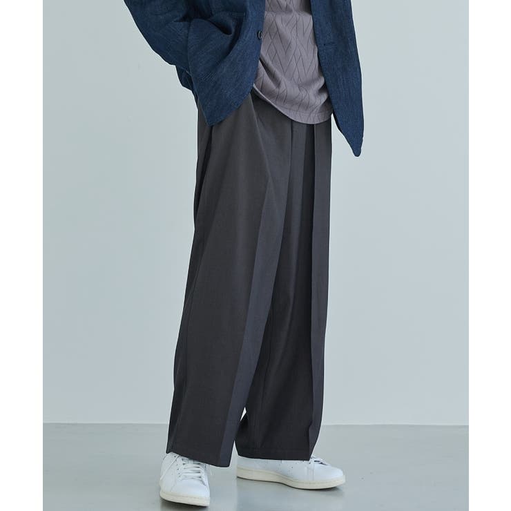 ツイルワイドスラックス[品番：WRDW0214860]｜THE SHOP TK（ザ
