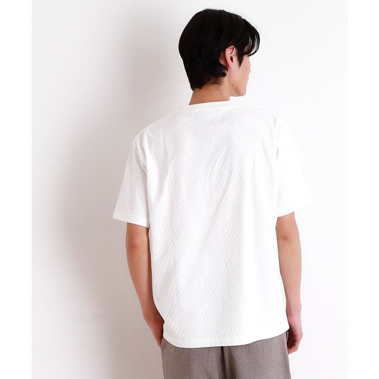 リンクスジャカード半袖Ｔシャツ | THE SHOP TK | 詳細画像13 