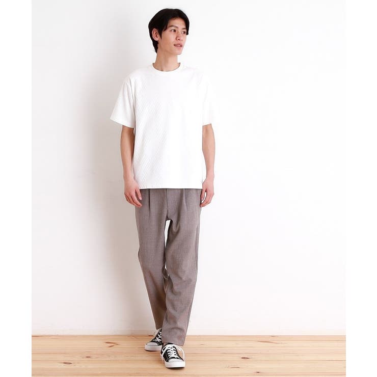 リンクスジャカード半袖Ｔシャツ | THE SHOP TK | 詳細画像14 