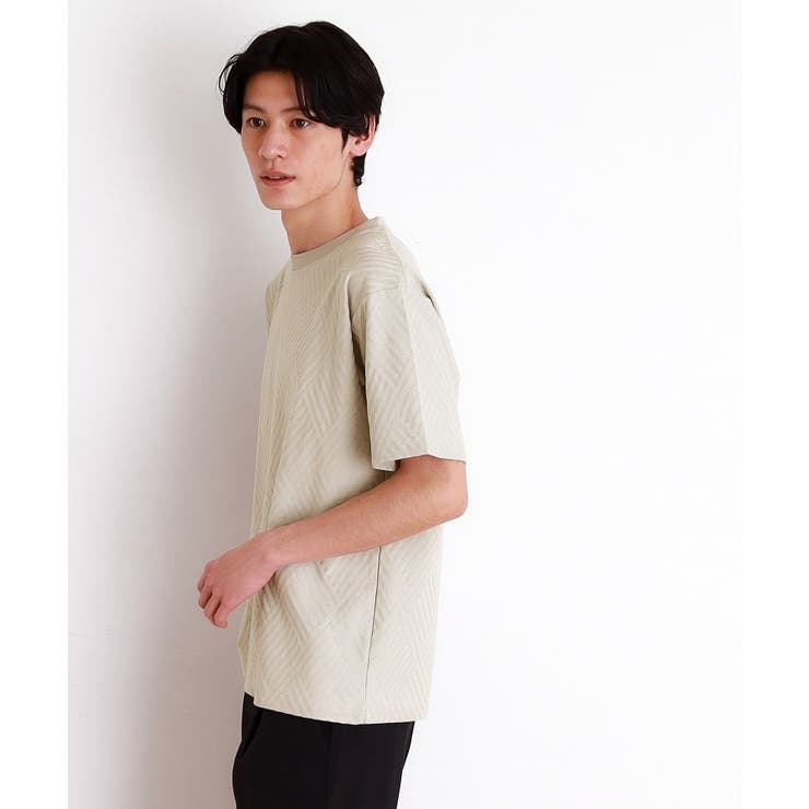 リンクスジャカード半袖Ｔシャツ | THE SHOP TK | 詳細画像16 