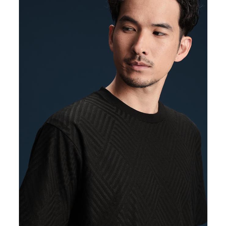 リンクスジャカード半袖Ｔシャツ | THE SHOP TK | 詳細画像4 