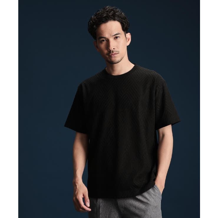 リンクスジャカード半袖Ｔシャツ | THE SHOP TK | 詳細画像5 