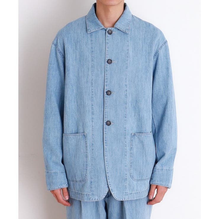 綿麻デニムカバーオール セットアップ可[品番：WRDW0215450]｜THE SHOP  TK（ザショップティーケー）のメンズファッション通販｜SHOPLIST（ショップリスト）