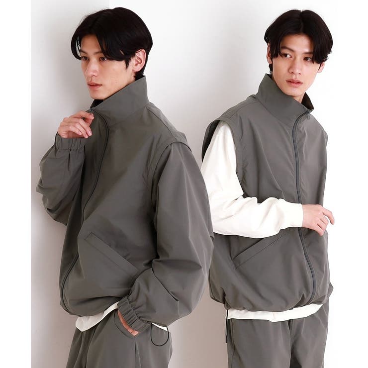 デタッチャブルスタンドブルゾン セットアップ可/2WAY[品番：WRDW0215406]｜THE SHOP  TK（ザショップティーケー）のメンズファッション通販｜SHOPLIST（ショップリスト）