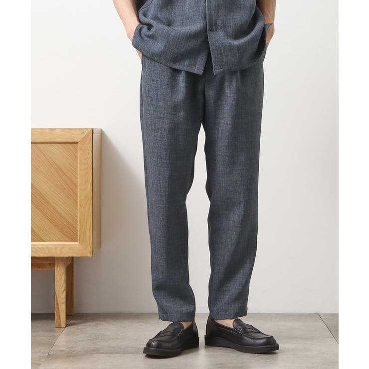 ブルー(093) | リネンライクイージーパンツ【セットアップ可】 | THE SHOP TK