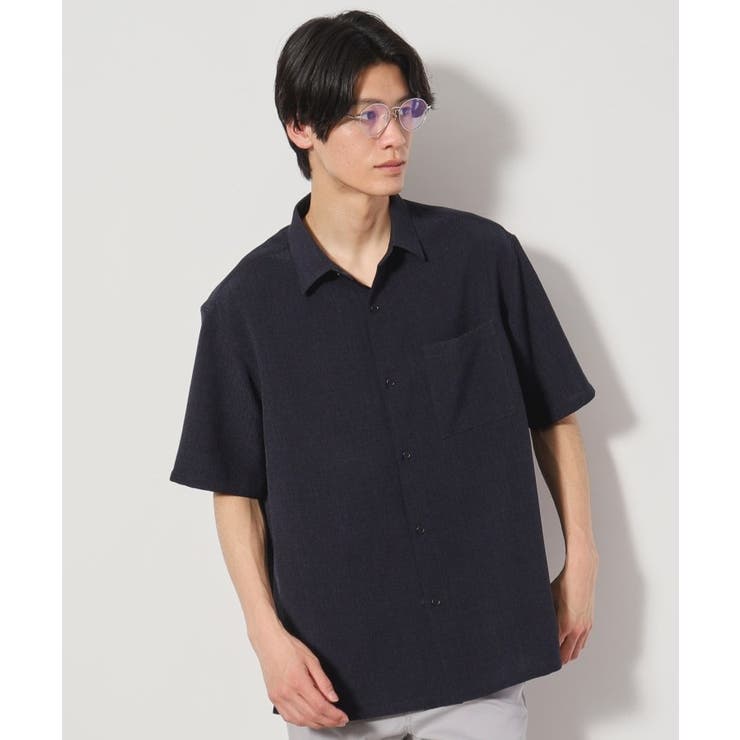 リネンライク半袖シャツ セットアップ可 | THE SHOP TK | 詳細画像17 