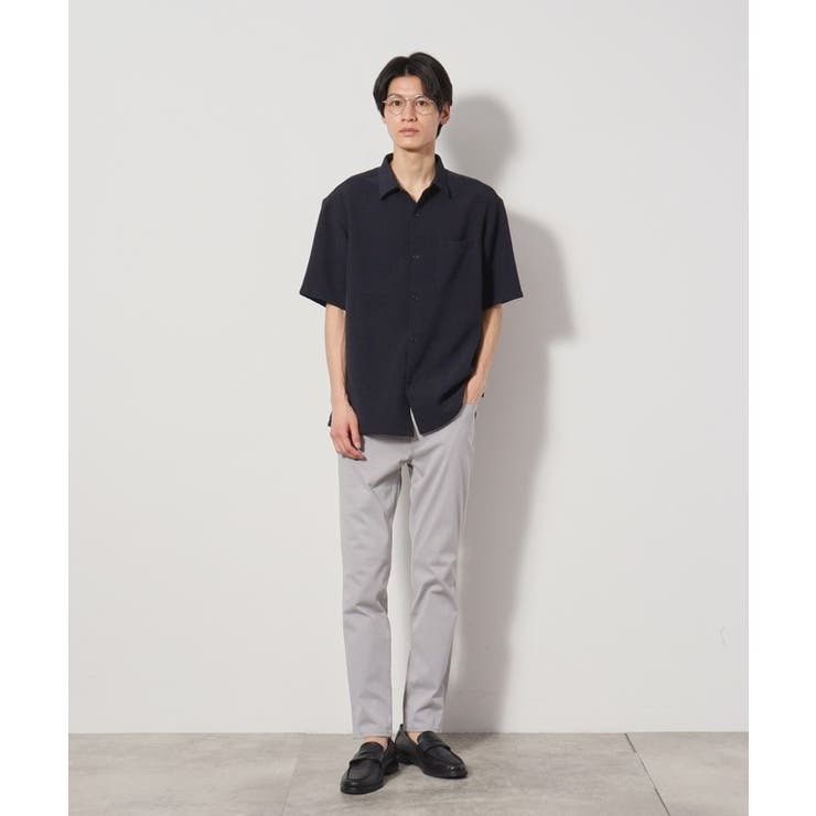 リネンライク半袖シャツ セットアップ可 | THE SHOP TK | 詳細画像20 